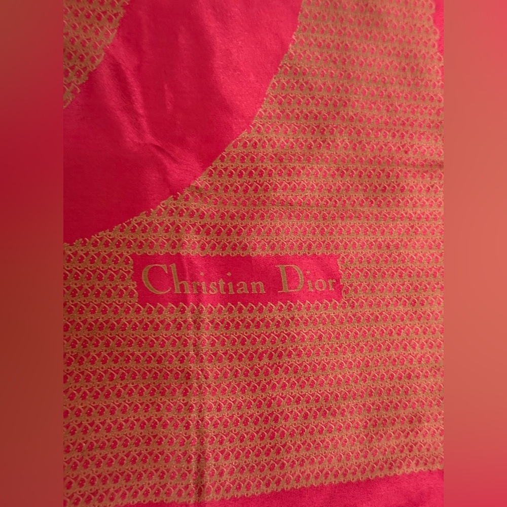 🧣Dior silk square scarf - Picture 4 of 15